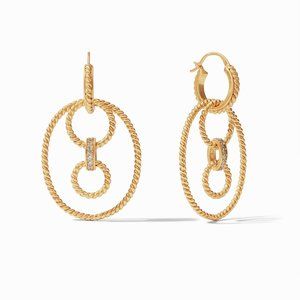 Julie Vos "Monaco" 3-in-1 Earrings